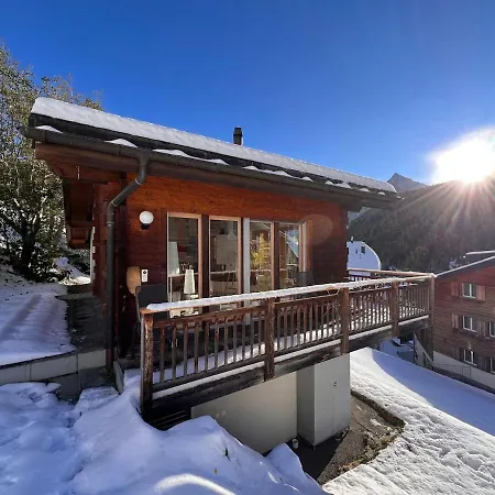 Snow Ball Panoramic View In The Center Of Chalet